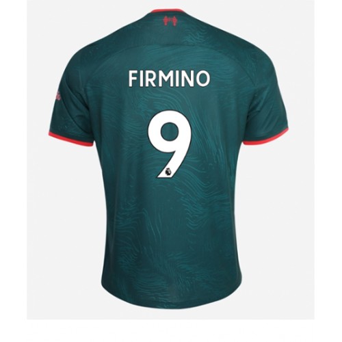 Liverpool Roberto Firmino #9 Tredjedrakt 2022-23 Kortermet Liverpool Roberto Firmino #9 Tredjedrakt 2022-23 Kortermet